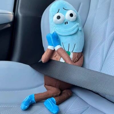 车载丑鱼副驾驶陪伴治愈摆件