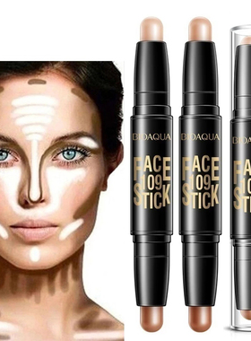 BIOAQUA Double Head Highlighter Stick Makeup Concealer Pen