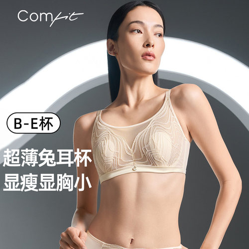 安莉芳超薄全罩杯大胸显小文胸