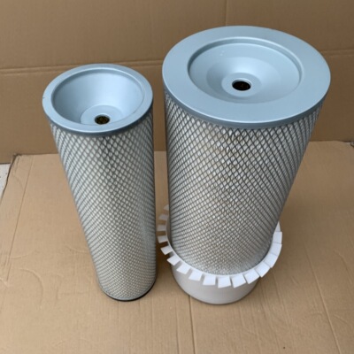 K2049适用于现代大宇挖掘机空气滤芯AF26285工程机械空滤K2050格