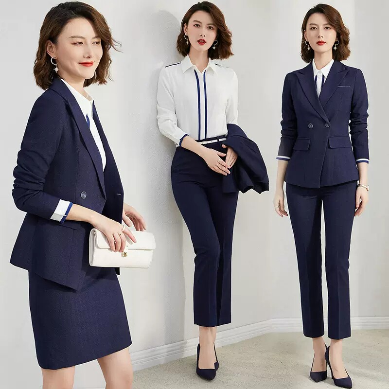艾尚臣职业套装女士面试商务正装