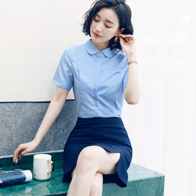 酒店前台艾尚臣置业顾问工作服女