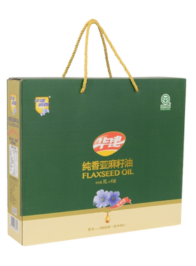 诚鑫纯香礼盒华健亚麻籽油
