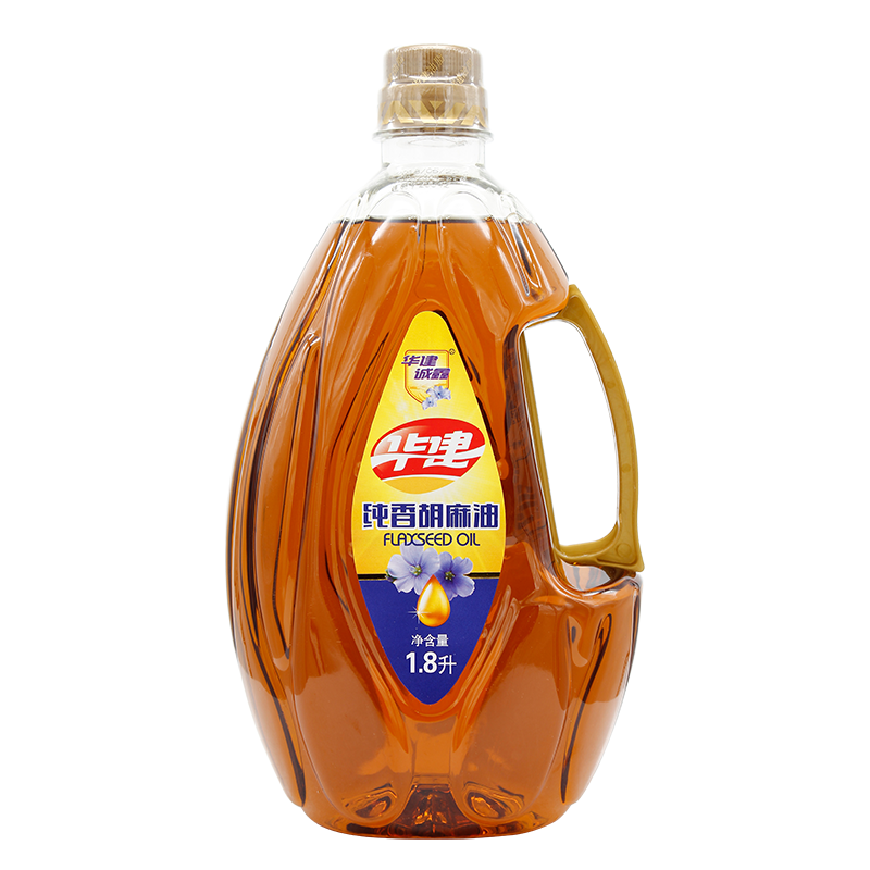 华建诚鑫华健纯香胡麻油1.8L