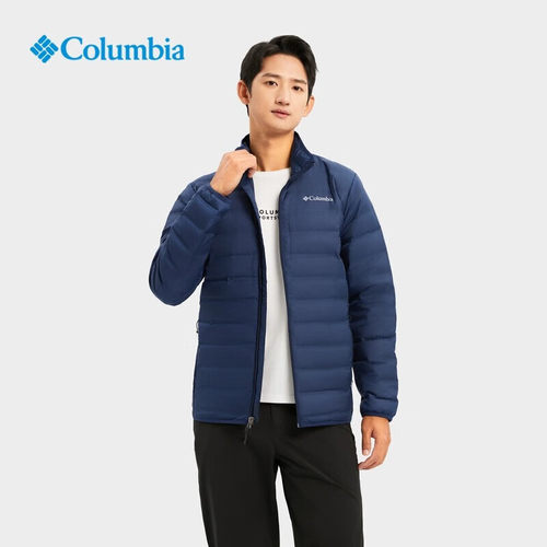 哥伦比亚羽绒服男25秋冬户外