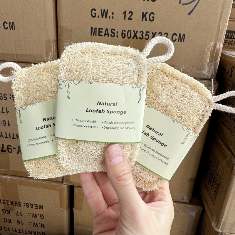 出口老美！难得好货！天然丝瓜络洗碗刷锅神器不沾油不伤锅百洁布