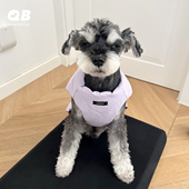 宠物狗狗雪纳瑞泰迪比熊保暖厚双面穿棉马甲坎肩防水棉衣服秋冬装