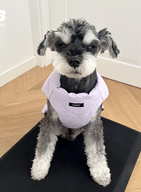 宠物狗狗雪纳瑞泰迪比熊保暖厚双面穿棉马甲坎肩防水棉衣服秋冬装