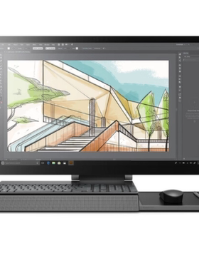 专用联想Yoga A940 27英寸一体机屏贴膜 书写类纸膜 纤维刚化高清防刮花防蓝光护眼膜 防反光磨砂贴膜