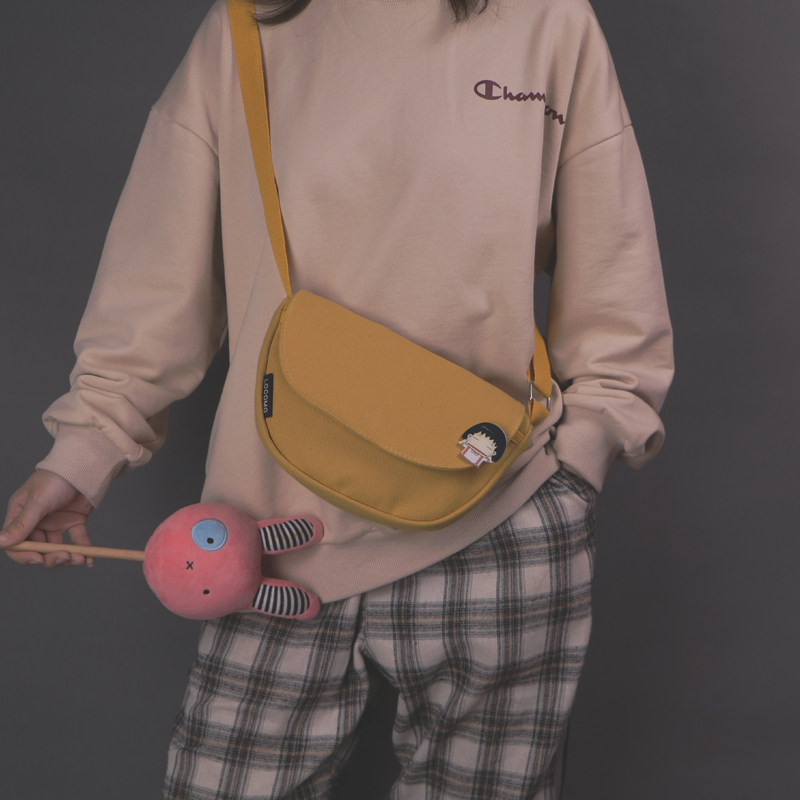 Canvas bag ins In package Messenger Bag student Korean Edition Harajuku ulzzang Literary Sen Department ins The single shoulder bagin the Leather/Lady bags/Men's bag, Ms. bags  category - from Buy2taobao.com to provide professional Taobao agent buy service