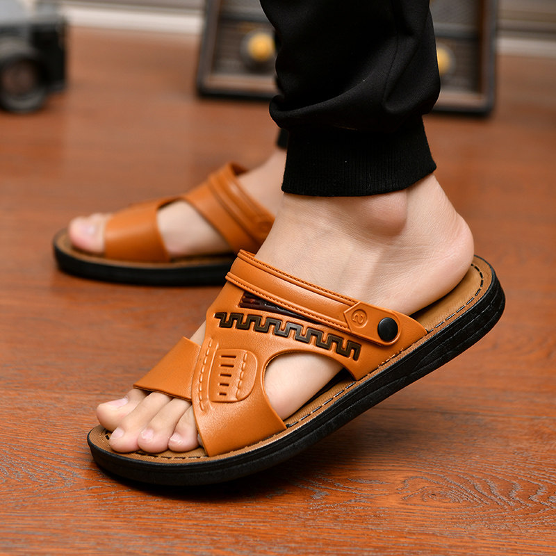 夏季男子凉鞋2020新款男士两用凉拖鞋软底舒适学生拖鞋潮流沙滩鞋|msdalam kategori Kasut lelaki popular, Sandal - dari Buy2taobao.com untuk memberikan perkhidmatan ejen Taobao profesional membeli
