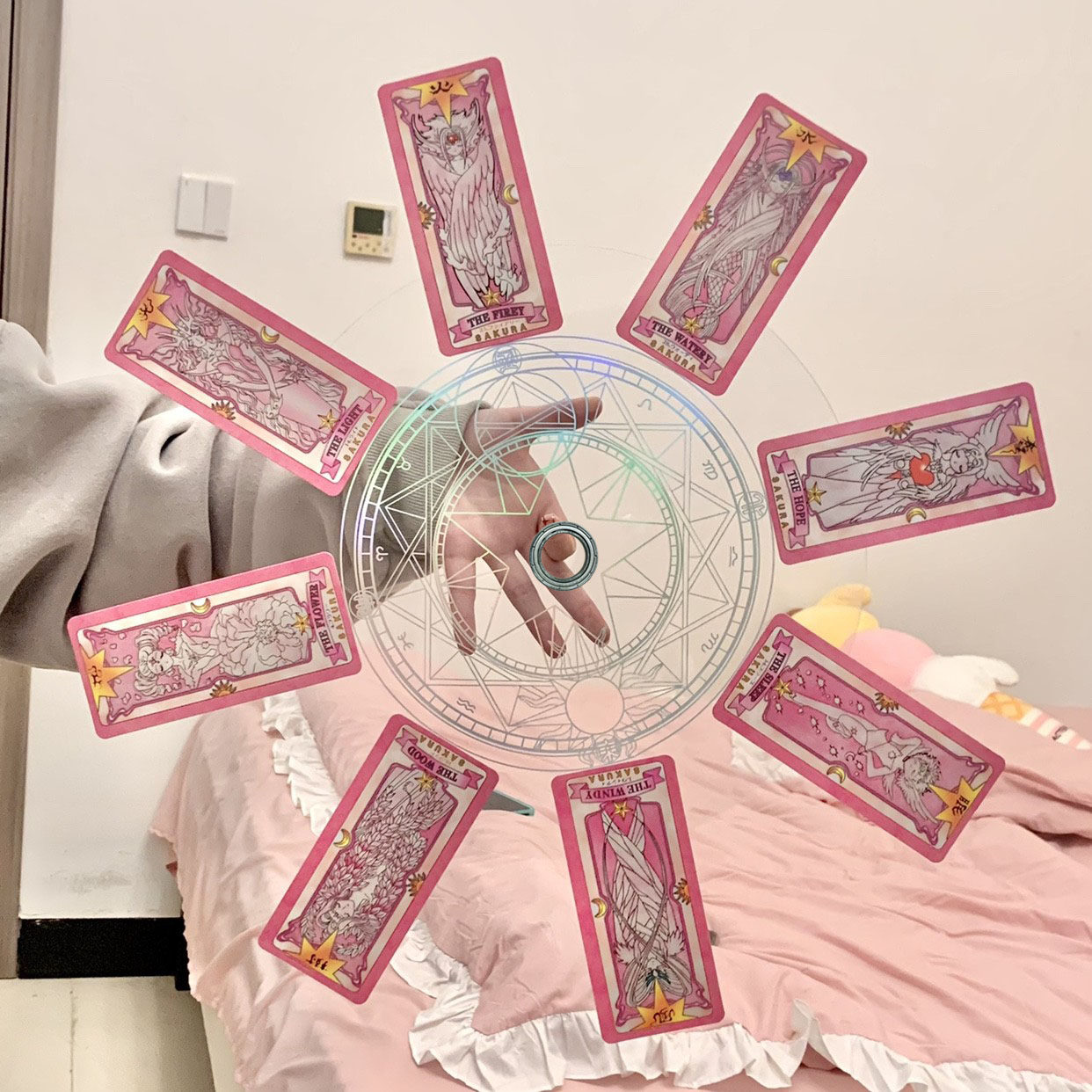 小樱魔法阵转盘库洛牌道具