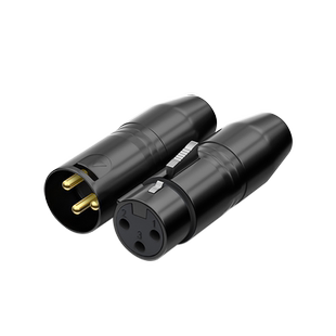 秋叶原卡农转接头3.5转三芯卡侬公母头话筒麦克风调音台音频转换