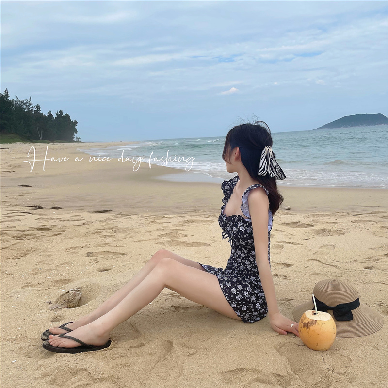 150cm小个子游泳衣xs码温泉度假显瘦保守连体+性感分体145小码xxs