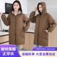 冬季 加绒加厚正穿罩衣加棉厨房家用户外工作服女防油污御寒拉链款