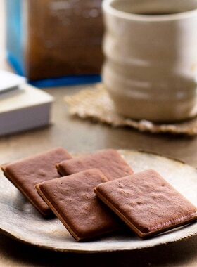 日本直邮神户土产巧克力可可夹心曲奇饼干生日礼盒伴手礼20枚/盒