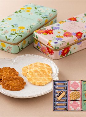 日本直邮神户风月堂洋菓子甜品夹心饼干礼盒3种点心3盒组合伴手礼