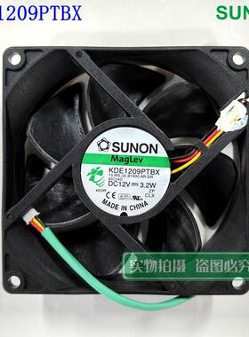 KDE1209PTBX全新原装SUNON 9厘米12V/3.2W 9225投影仪散热风机