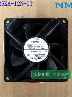 08025KA-12N-GT（3110KL-04W-B59）全新原装NMB 12V三线防水风扇