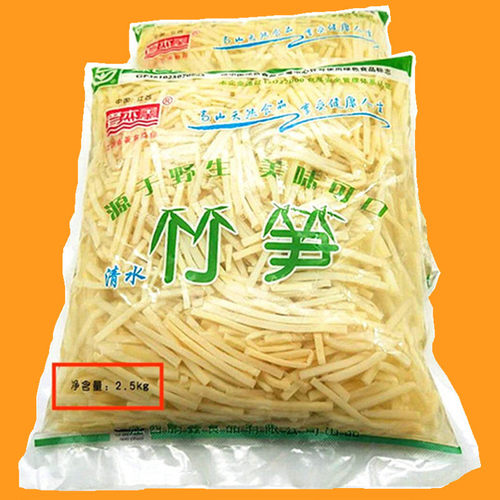 免切嫩笋丝5斤装商用