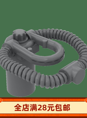 小颗粒积木MOC 30091 人仔零配件 潜水员氧气瓶装备装饰道具DIY