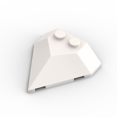 小颗粒积木MOC 22391积木4x4x1 尖型楔形件拼装玩具零配件