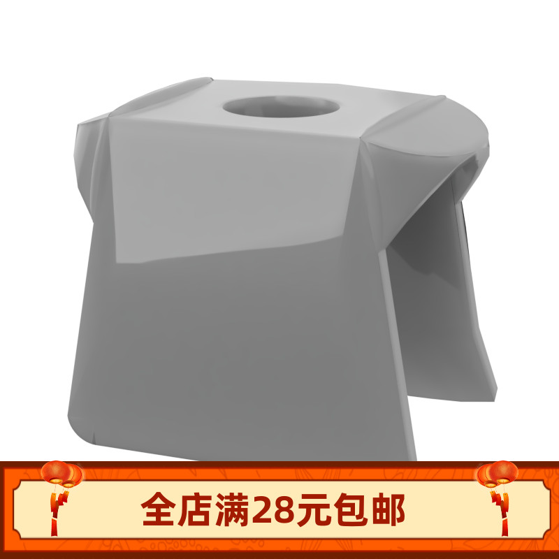 MOC 2587 小颗粒积木散件配件高人仔护甲护胸带护腿