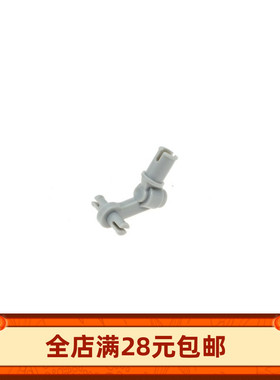 国产小颗粒积木DIY兼容61483零配件飞机起落架摩托车转向轮轴