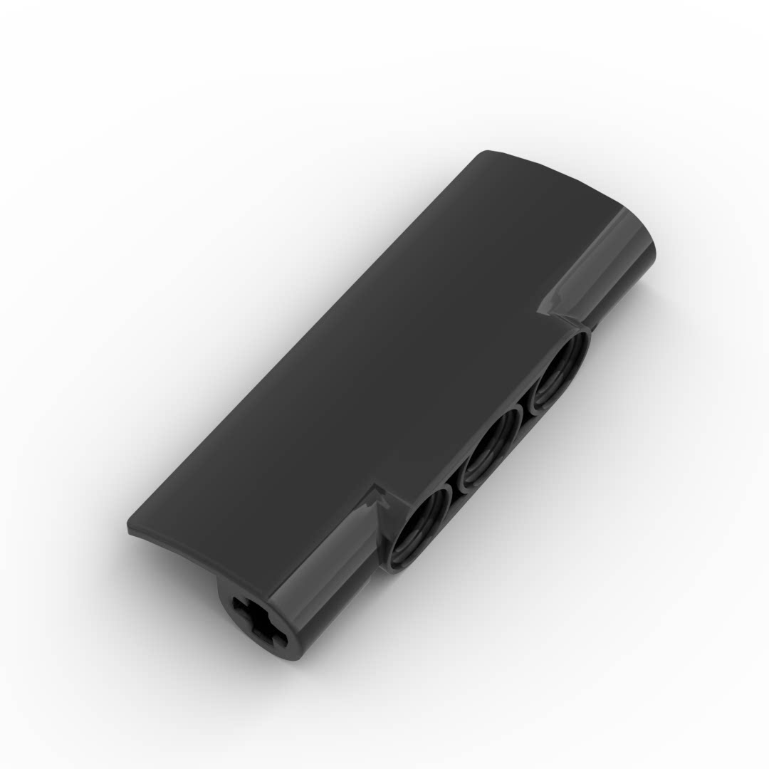 小颗粒积木MOC 7101 2x5x1科技面板汽车跑车零配件DIY拼装玩具