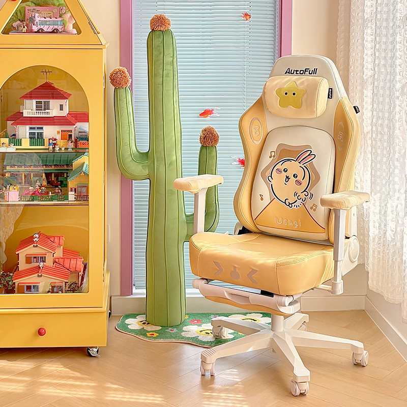 傲风CHIIKAWA电竞椅C3Pro女生吉伊卡哇乌萨奇哈奇喵工学椅电脑椅