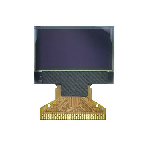 蓝色白色0.96寸SSD1306BZ128x64OLED模块屏幕总成穿戴设备屏幕