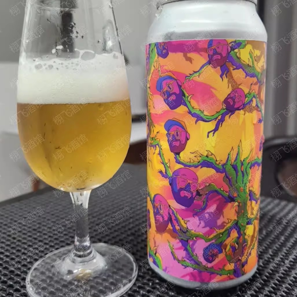 巴西进口精酿啤酒兄弟酿造漫步侠美式浑浊IPA罐装啤酒