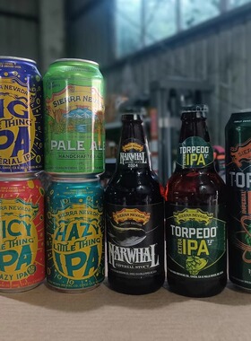 美国进口精酿啤酒内华达淡艾艾尔帝国IPA世涛浑浊