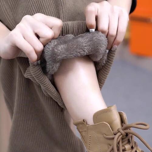 加绒加厚哈伦休闲长裤女秋冬保暖