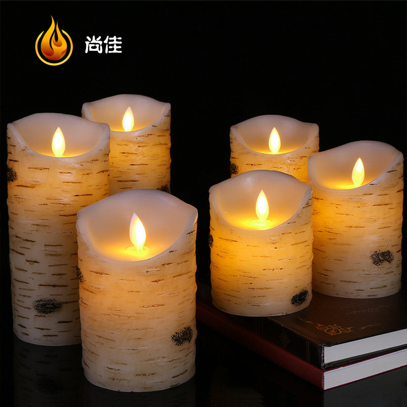 led电子仿真酒吧餐厅橱窗蜡烛灯