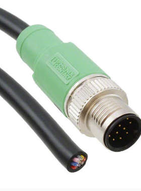 供应Phoenix/菲尼克斯圆形电缆组件12位置公型1554775