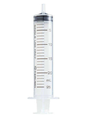 Terumo实验室三件式无针注射器 20ml(25ml) luer SS-20ESZ