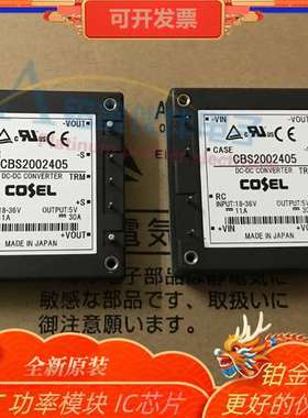 全新 CBS2002405 CBS2004824 CBS1002405-XNMA 隔离电源模块 原装