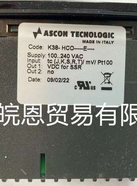 意大利铁诺奇K38-HC0-E K38-HCO-----E系列温控器 ASCON原装正品