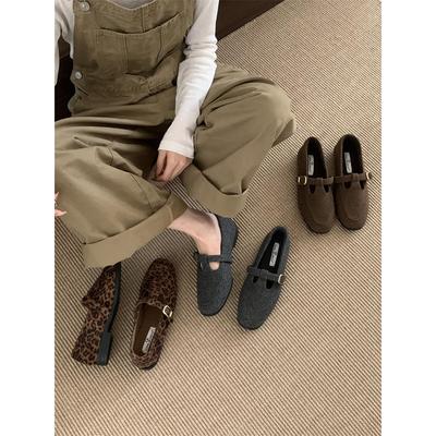 通勤浅口单鞋时尚2025年冬季新款