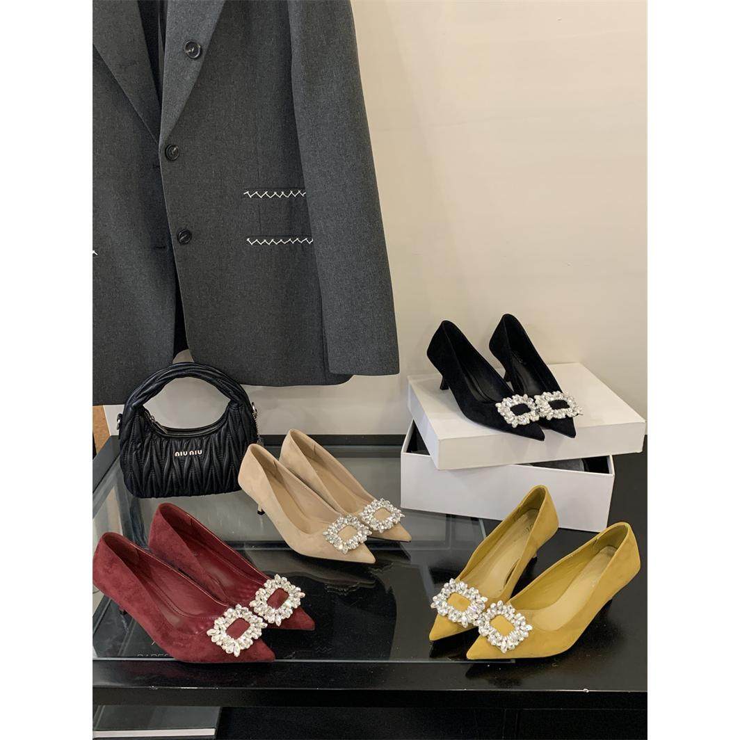 2026年四季单鞋细跟尖头女秋鞋-码,女鞋,浅口单鞋,淘宝优惠券,粉丝福利购,淘宝优惠卷