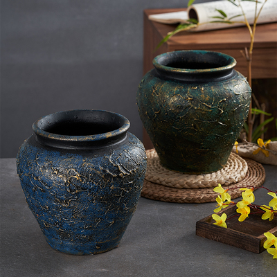 粗陶复古花盆坛子清仓特价