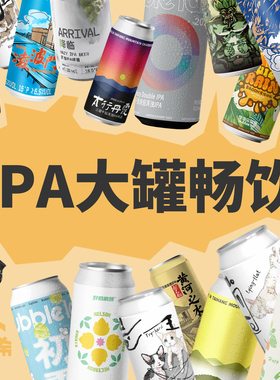 【楠希小馆】IPA大罐国产精酿啤酒或不凡野鹅微醺大九酿造制乐厂