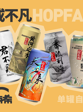 【楠希小馆】或不凡 黄河之水君不见天上来浑浊IPA果啤精酿啤酒