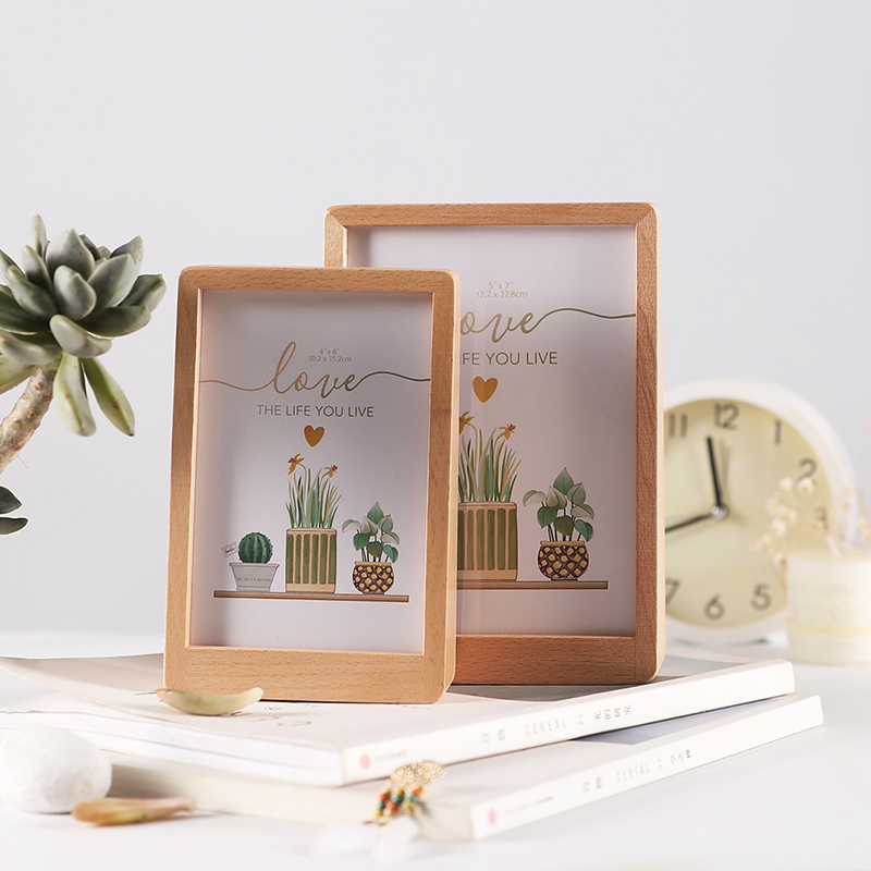北欧简约相框摆台5678寸画框