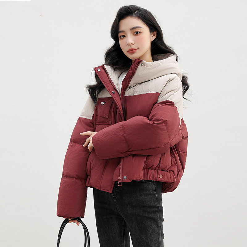 短款羽绒服女加厚白鸭绒小个子高级感女式韩版高端羽绒外套女