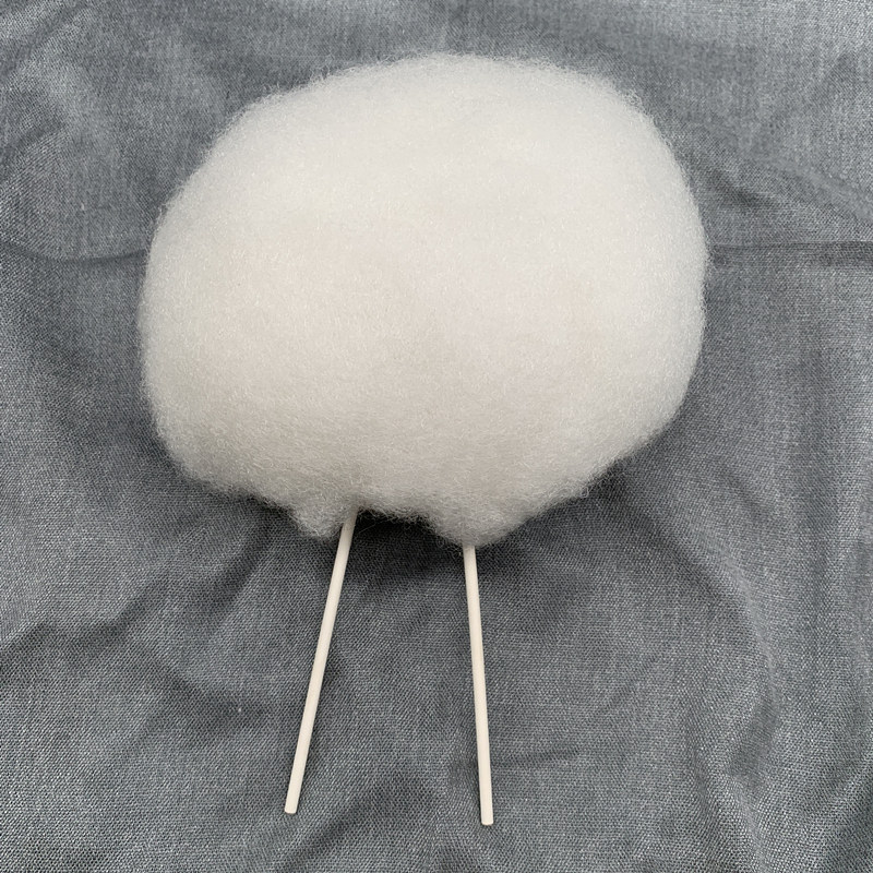 白色云朵棉花灯带灯暖光生日蛋糕插件 云棉花灯烘焙蛋糕装饰插牌