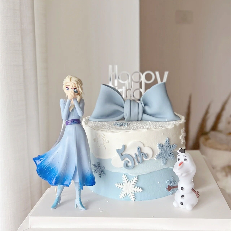 蛋糕装饰摆件Q版冰雪女王