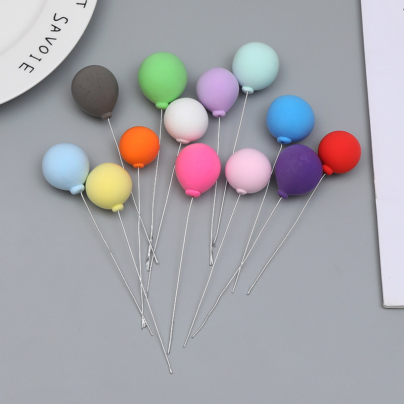 蛋糕装饰插件 告白气球超轻黏土气球网红百搭马卡龙色系生日装扮,节庆用品/礼品,节日装扮用品,淘宝优惠券,粉丝福利购,淘宝优惠卷