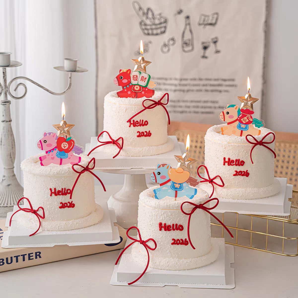 2026马上发财马上平安元宝福袋小马亚克力祝福语插件新年蛋糕装饰,节庆用品/礼品,节日装扮用品,淘宝优惠券,粉丝福利购,淘宝优惠卷